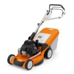 Tondeuse thermique RM 655.0 YS STIHL vue avant carter aluminium 53 cm