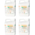 Désherbant Radikal Herbicide 4x5L pack glyphosate action sans résidu pour grandes surfaces