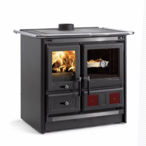 Cuisinière à bois Rosa L Noir anthracite 10kW