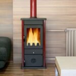 Foyer en briques vermiculite du Poêle à Bois Vesta Plus 11 kW