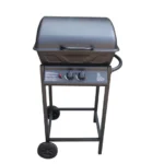 Sailetto barbecue à gaz 2 brûleurs vue principale - surface de cuisson 48,5x37,5 cm