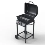 Sailetto barbecue démonté montrant dimensions 75x46x102 cm