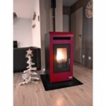 Vue rapprochée commande et finition Poêle à Granulés Cayenne 14 kW