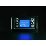 Détail bougie en céramique Poêle Cayenne allumage rapide