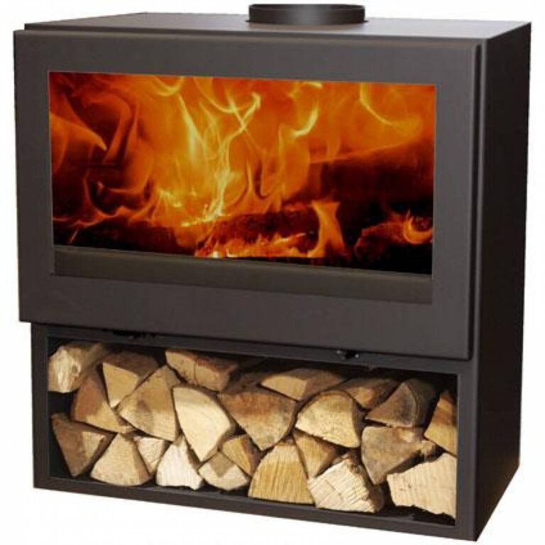 Poêle à bois Fenix 7kW - Design contemporain et haute performance