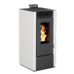 Poêle Vittoria détail panneau de commande et compatibilité Wifi ETNA