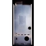 Détail de la vitrine et flamme du Poêle à Granulés Vittoria