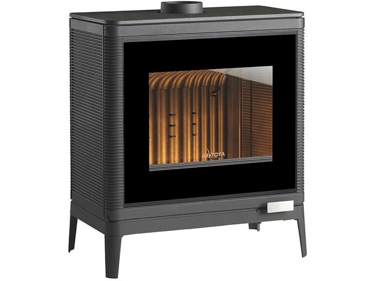 Poêle à bois en Fonte « Kazan GA » 9 kW – Anthracite