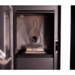 Poêle Cayenne 14 kW en fonctionnement chaleur homogène pièce