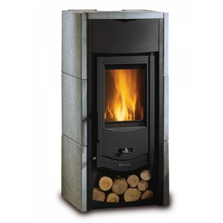 Poêle à Bois Asia BII Pierre Naturelle 7kW - Chaleur Durable et Économique